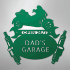 Trike Mechanic Personalized Steel Metal Sign Wall ArtCustomly Gifts