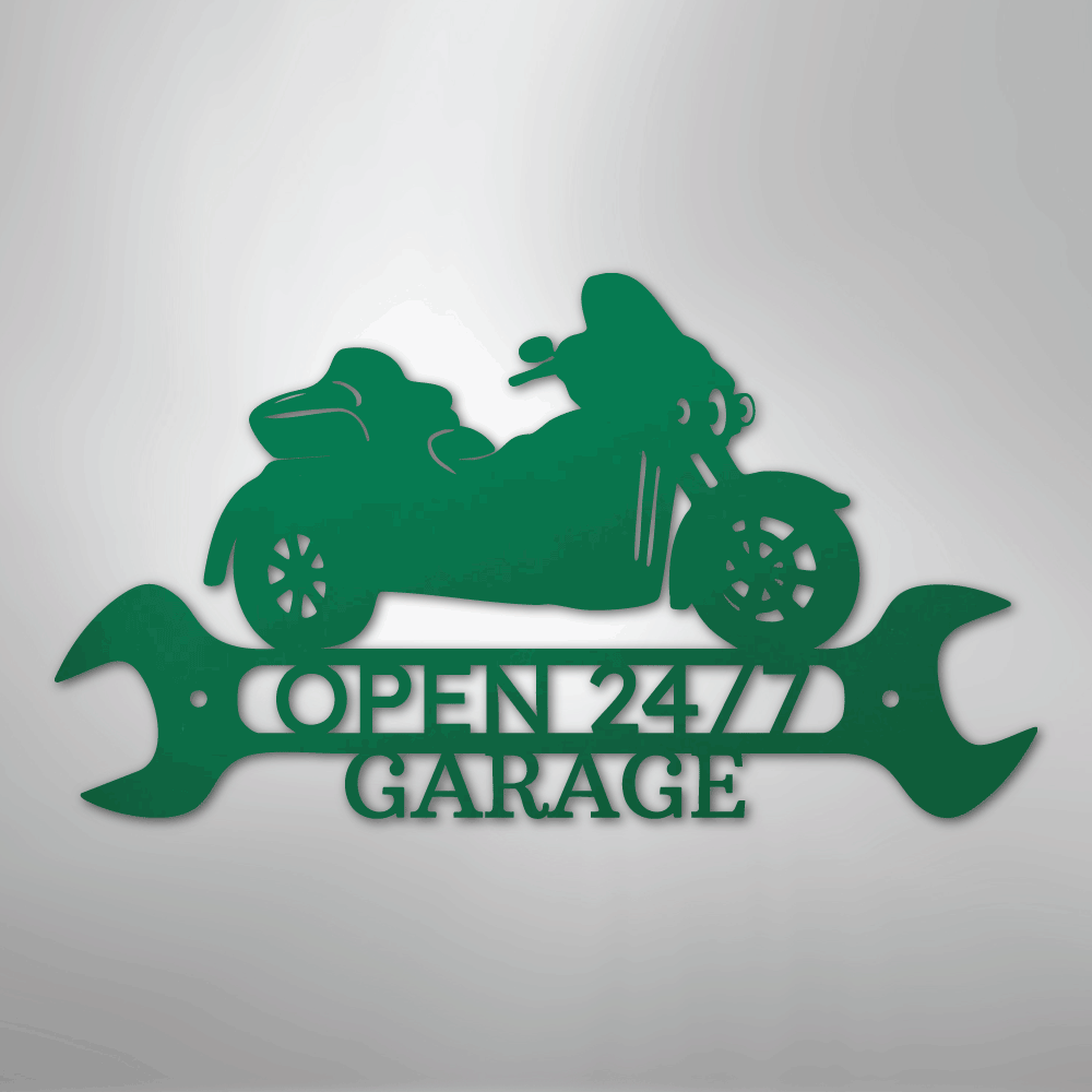 Trike Shop Personalized Steel Metal Sign Wall ArtCustomly Gifts