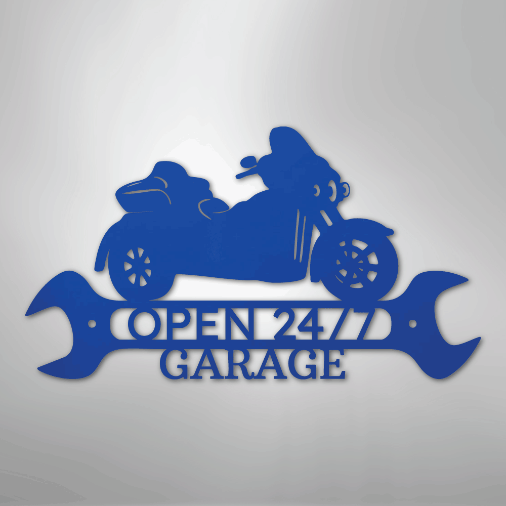 Trike Shop Personalized Steel Metal Sign Wall ArtCustomly Gifts