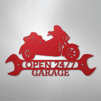 Trike Shop Personalized Steel Metal Sign Wall ArtCustomly Gifts