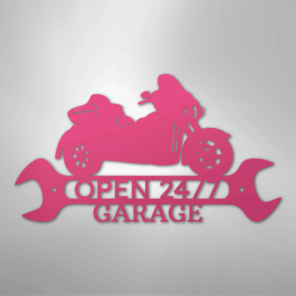 Trike Shop Personalized Steel Metal Sign Wall ArtCustomly Gifts