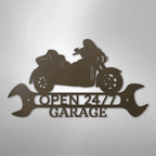 Trike Shop Personalized Steel Metal Sign Wall ArtCustomly Gifts