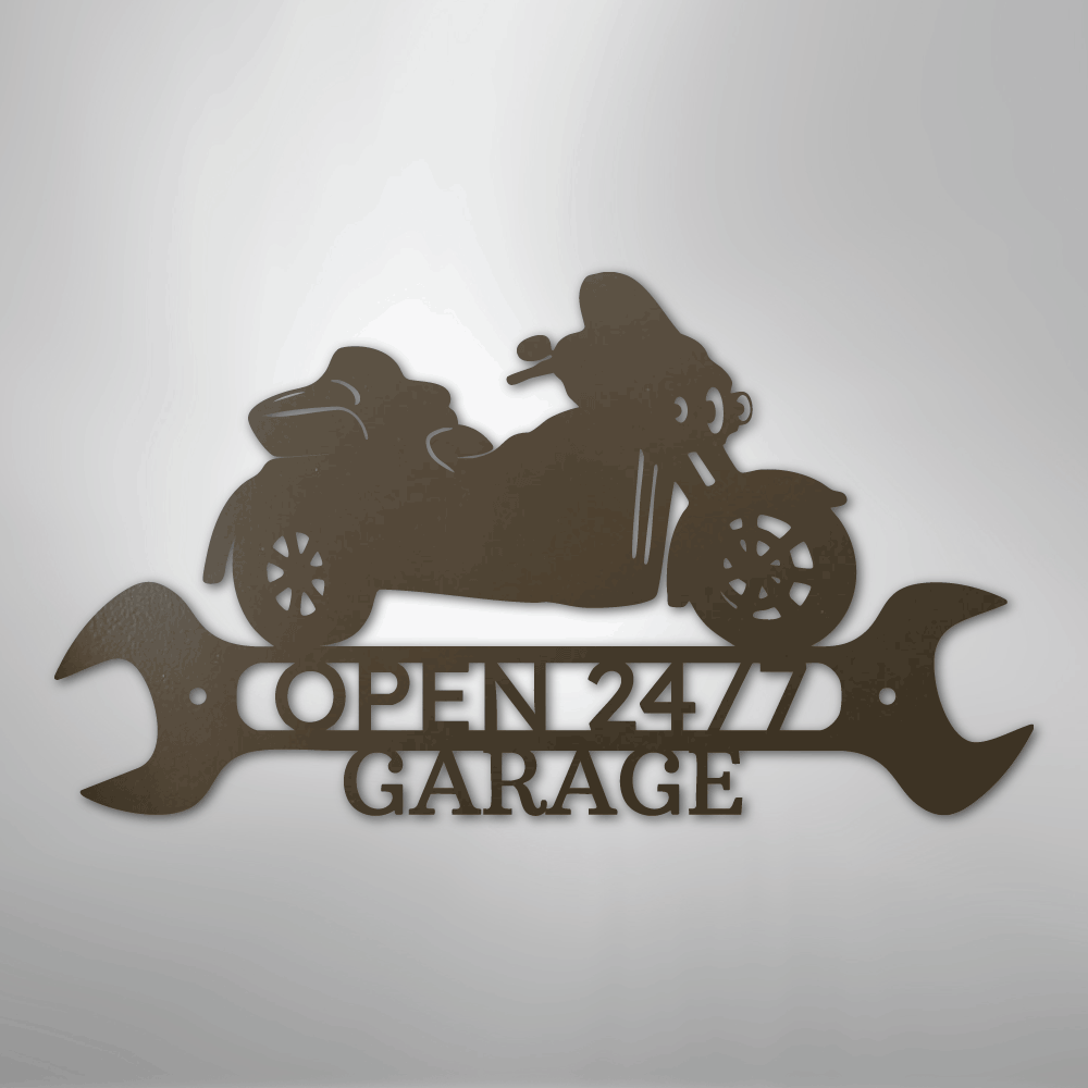 Trike Shop Personalized Steel Metal Sign Wall ArtCustomly Gifts