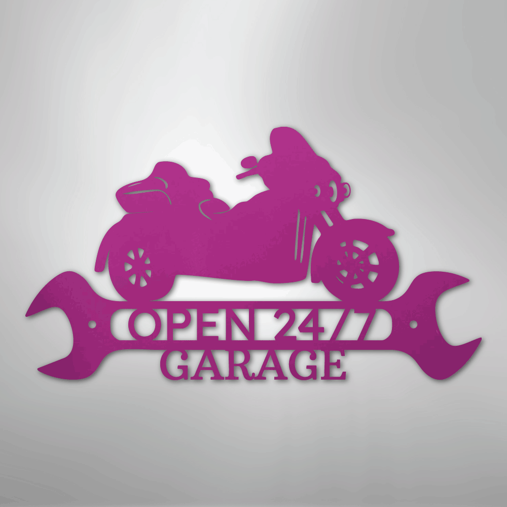 Trike Shop Personalized Steel Metal Sign Wall ArtCustomly Gifts