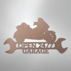 Trike Shop Personalized Steel Metal Sign Wall ArtCustomly Gifts
