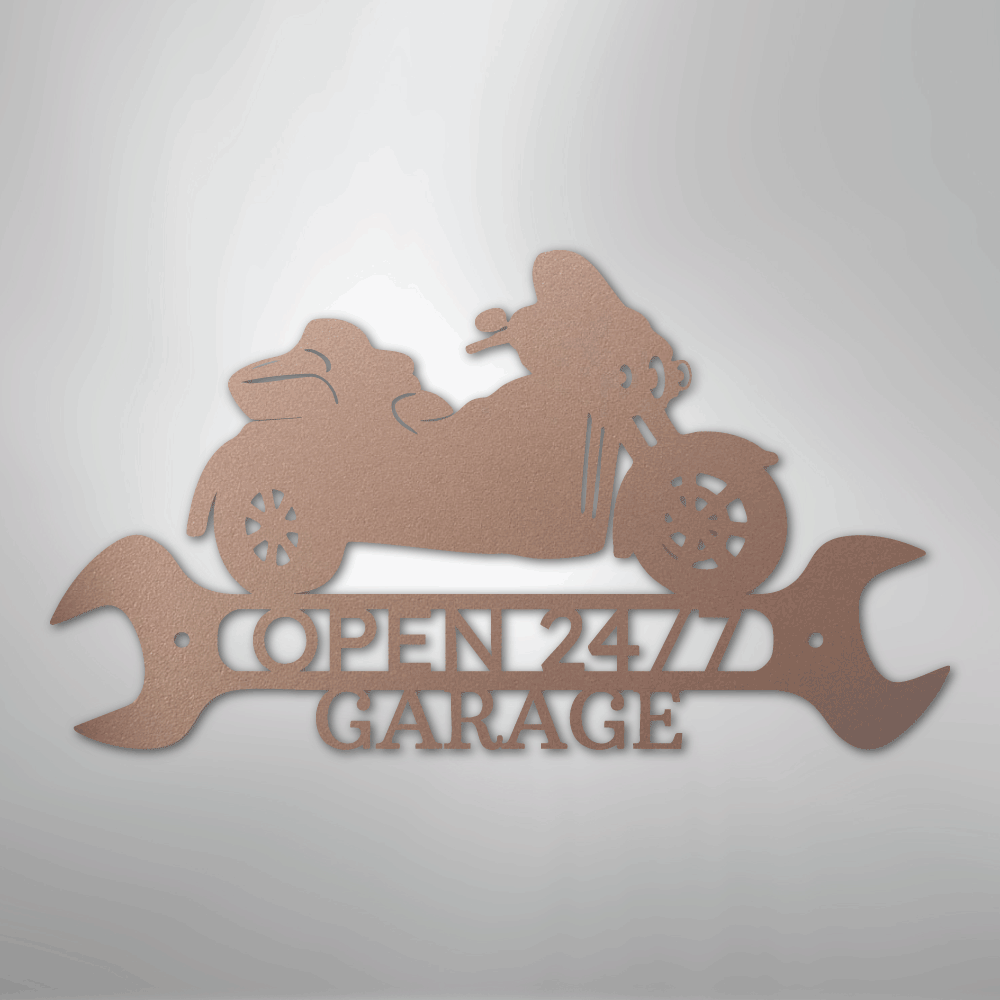 Trike Shop Personalized Steel Metal Sign Wall ArtCustomly Gifts