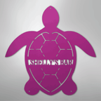 Turtle Monogram Personalized Steel Metal Sign Wall ArtCustomly Gifts