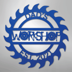 Unique Workshop Personalized Steel Metal Sign Wall ArtCustomly Gifts