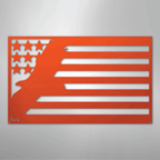 USA Eagle - Steel Metal Sign Wall ArtCustomly Gifts