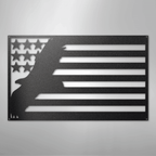 USA Eagle - Steel Metal Sign Wall ArtCustomly Gifts