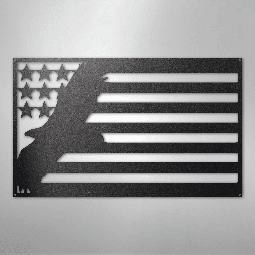 USA Eagle - Steel Metal Sign Wall ArtCustomly Gifts