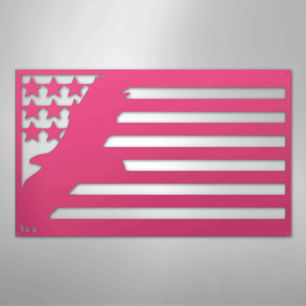 USA Eagle - Steel Metal Sign Wall ArtCustomly Gifts