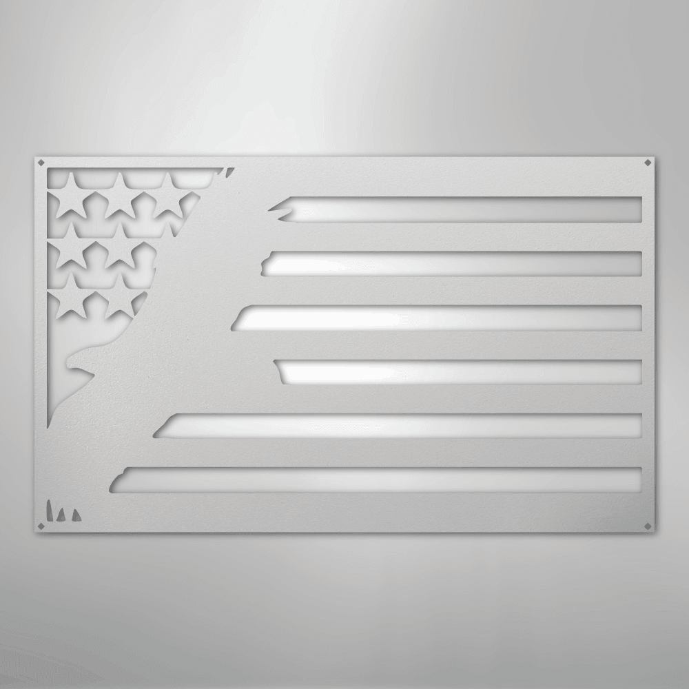 USA Eagle - Steel Metal Sign Wall ArtCustomly Gifts