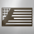 USA Eagle - Steel Metal Sign Wall ArtCustomly Gifts