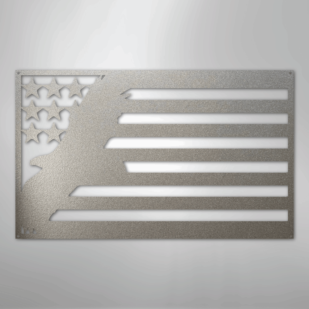 USA Eagle - Steel Metal Sign Wall ArtCustomly Gifts