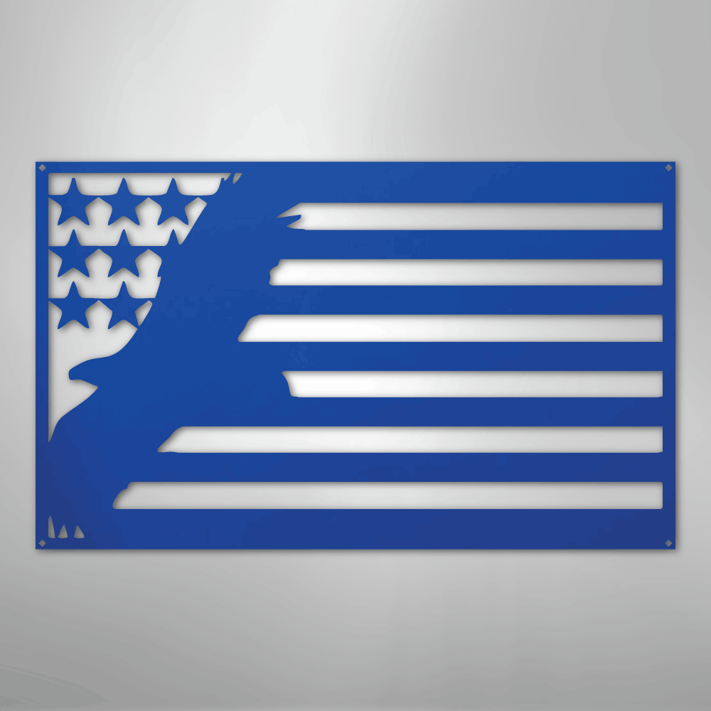 USA Eagle - Steel Metal Sign Wall ArtCustomly Gifts