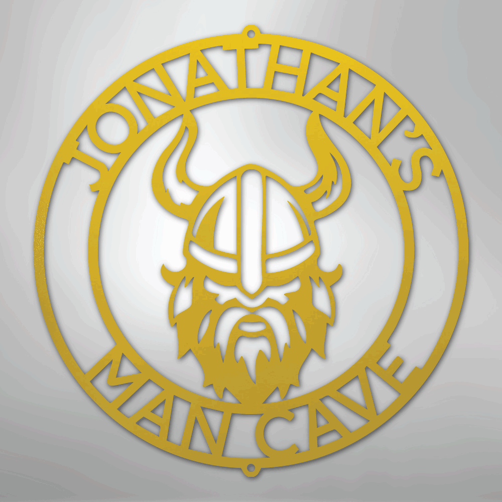 Viking Ring Personalized Steel Metal Sign Wall ArtCustomly Gifts