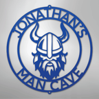 Viking Ring Personalized Steel Metal Sign Wall ArtCustomly Gifts