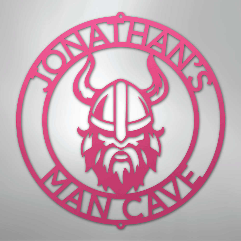 Viking Ring Personalized Steel Metal Sign Wall ArtCustomly Gifts