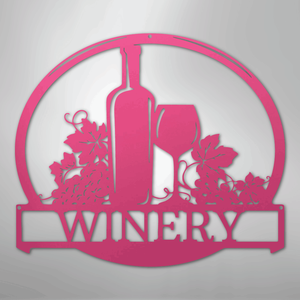 Vine Tinto Personalized Wine Steel Metal Sign Wall ArtCustomly Gifts