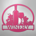 Vine Tinto Personalized Wine Steel Metal Sign Wall ArtCustomly Gifts