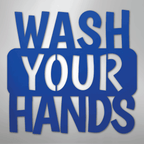 Wash Your Hands Quote - Steel Metal Sign Wall ArtCustomly Gifts