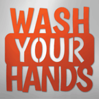 Wash Your Hands Quote - Steel Metal Sign Wall ArtCustomly Gifts