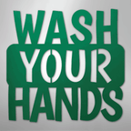 Wash Your Hands Quote - Steel Metal Sign Wall ArtCustomly Gifts