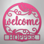 Welcome Fall Personalized Steel Metal Sign Wall ArtCustomly Gifts