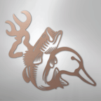 Wildlife Calling - Steel Metal Sign Wall ArtCustomly Gifts