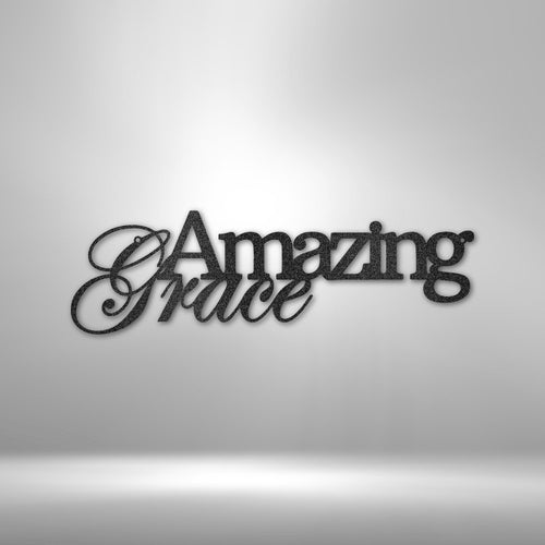 Amazing Grace - Steel SignCustomly Gifts