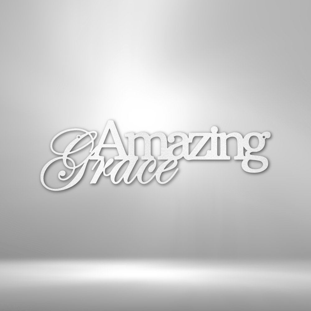 Amazing Grace - Steel SignCustomly Gifts
