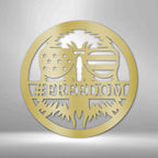 American Eagle Personalized Text Steel SignCustomly Gifts