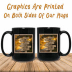 Autumn Road Full Color Personalized Multi-Names Directional Sign MugCustomly Gifts