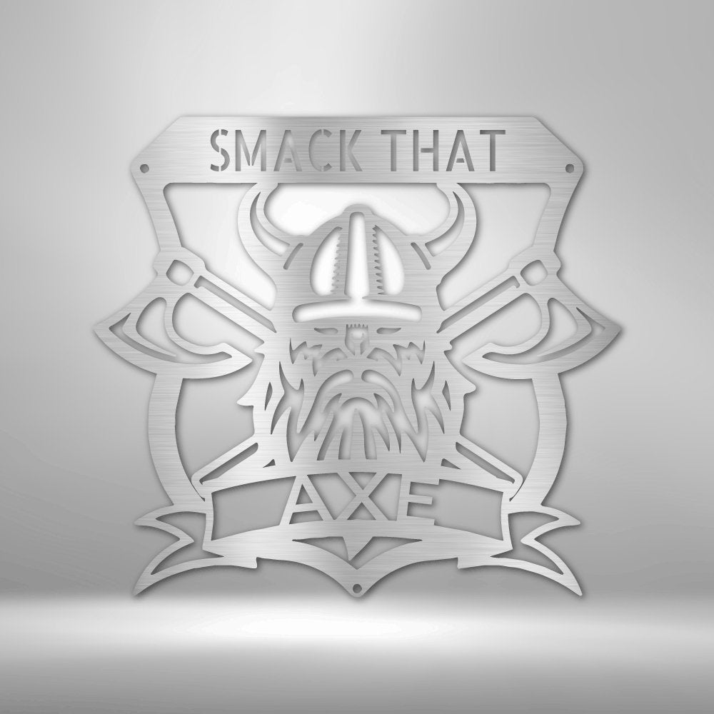 Battle Axe Plaque Personalized Steel SignCustomly Gifts