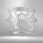 Battle Axe Plaque Personalized Steel SignCustomly Gifts