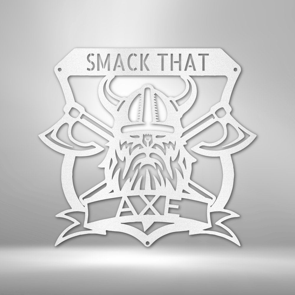 Battle Axe Plaque Personalized Steel SignCustomly Gifts