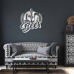 Beer on Tap Steel Metal Sign Wall ArtCustomly Gifts