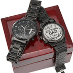 Best Bucking Dad Ever Stainless Steel WatchCustomly Gifts