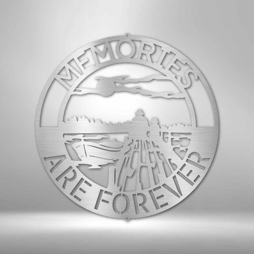 Bonding Family Camping Personalized Name Text Steel SignCustomly Gifts