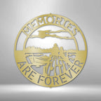 Bonding Family Camping Personalized Name Text Steel SignCustomly Gifts