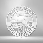 Bonding Family Camping Personalized Name Text Steel SignCustomly Gifts