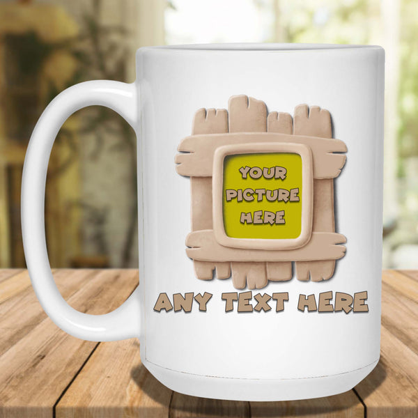 To My Mommy v1 Personalized Sonogram Image And From Text New Mom To Be  Black Coffee Mugs