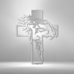 Christ Cross - Steel SignCustomly Gifts