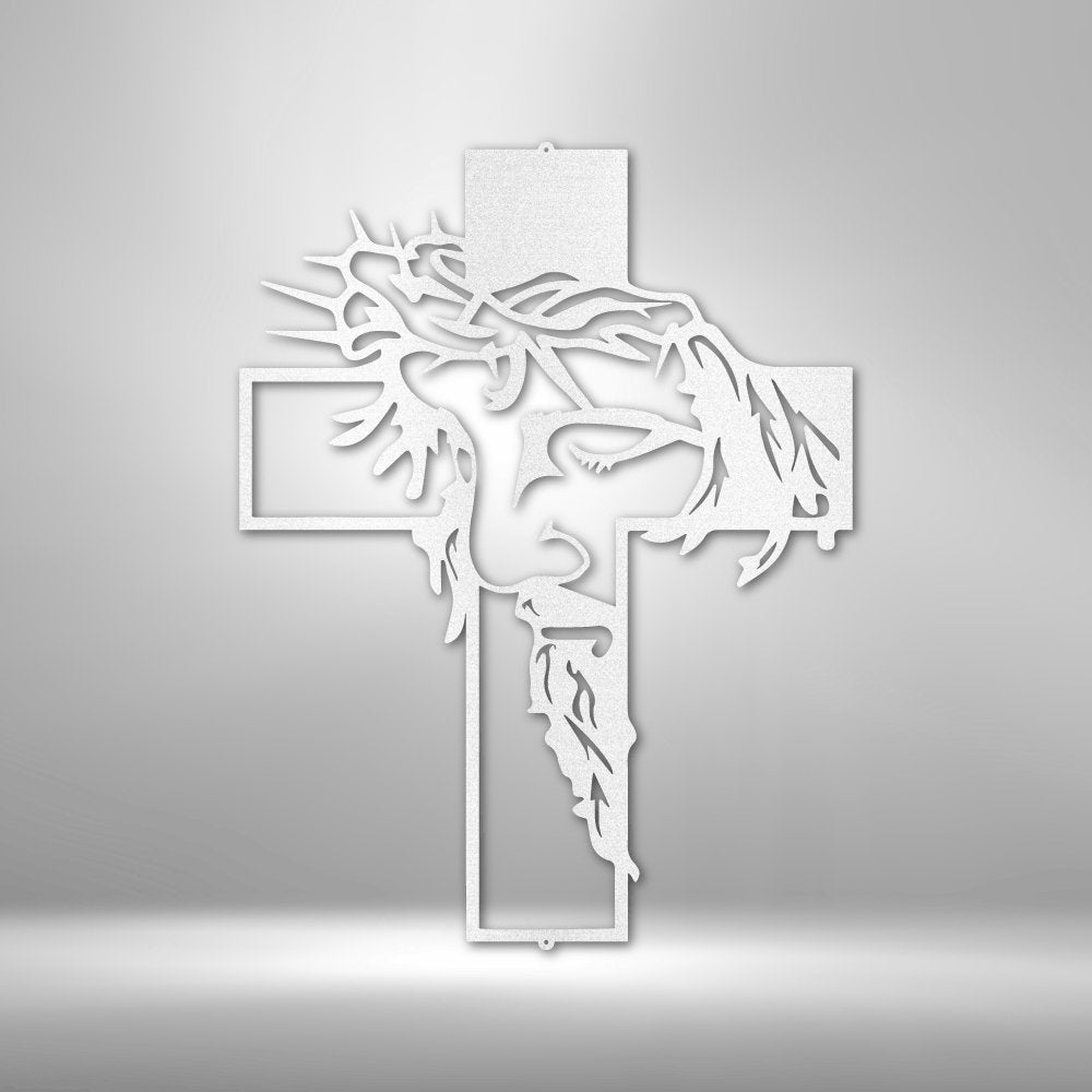 Christ Cross - Steel SignCustomly Gifts