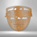Classic Ford 150 Personalized Name Text Steel SignCustomly Gifts