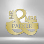 Couples Personalized - Steel SignCustomly Gifts