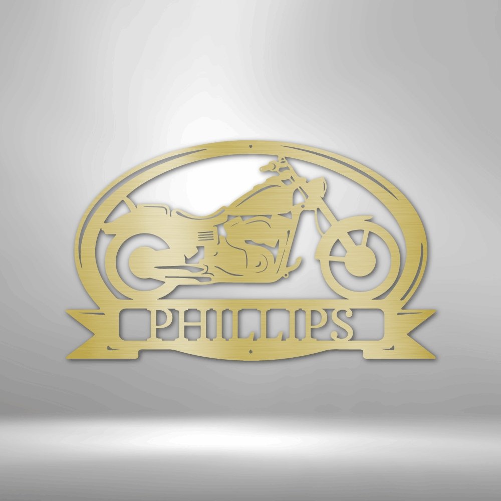 Cruiser Bike 2 Personalized Steel Metal Sign Wall ArtCustomly Gifts