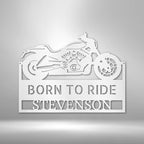 Cruiser Workshop Personalized Name Text Steel SignCustomly Gifts