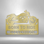 Cruiser Workshop Personalized Name Text Steel SignCustomly Gifts